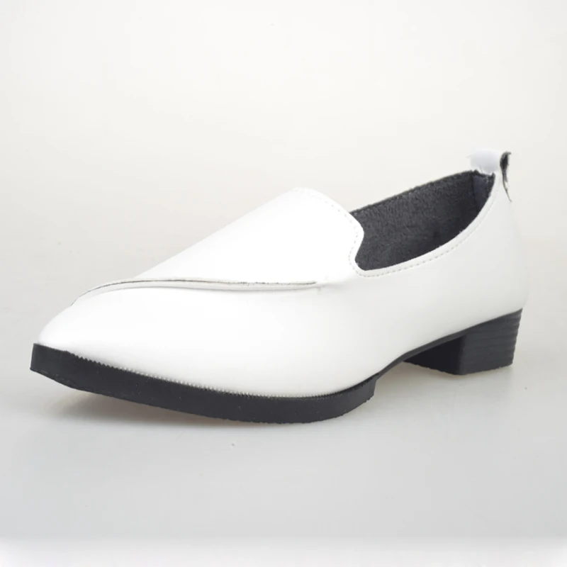 

Fashion Style Pointed Toe Women's Shoes Flats Summer Solid Plain Flat Shoes Woman Candy Color Ballet Shoes Woman Soft Leather