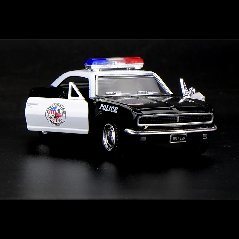 Kinsmart 1:37 1967 Chevrolet Camaro Z/28 Police Toy Car Alloy Diecast Car Model Toy With Pull Back For Kids Gifts Toy Collection Kinsmart 1:37 1967 Chevrolet Camaro Z/28 Police Toy Car Alloy Diecast Car Model Toy With Pull Back For Kids Gifts Toy Collection