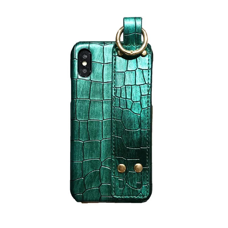 Luxury Crocodile Leather PU Wrist Strap Phone Case for Huawei Nova 2s 2 3e 2Plus P9 P10 20Plus Mate 9 10Pro Honor 10 9 Case Hot 09