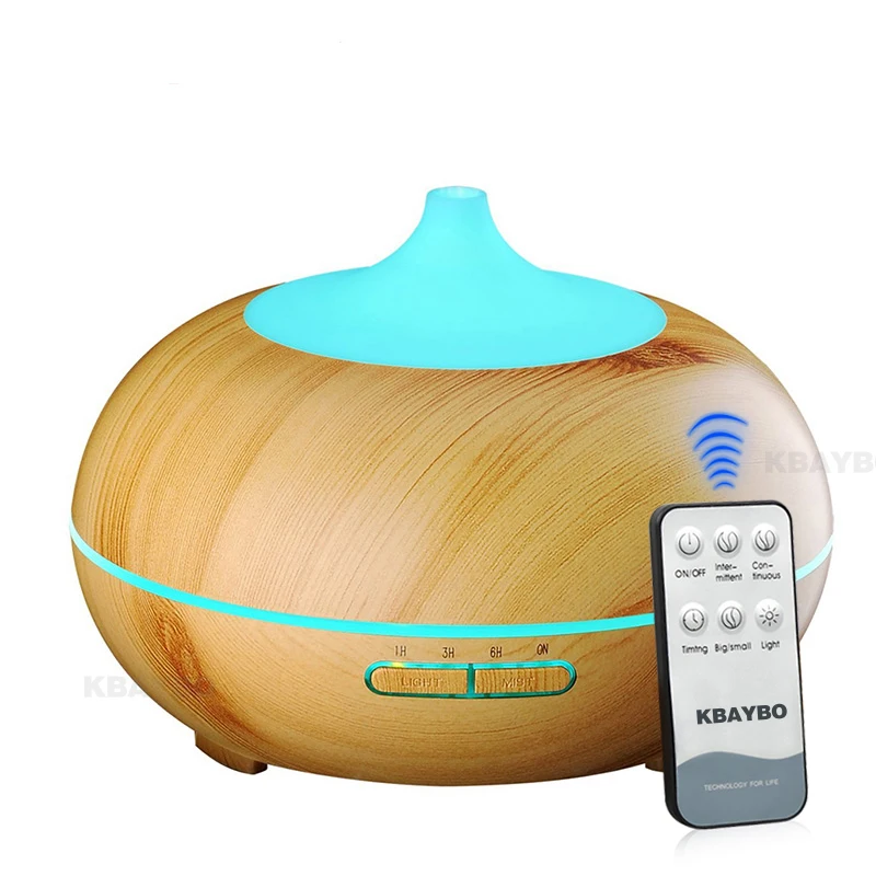 

300ML Essential Oil Aroma Diffuser Ultrasonic Air Humidifier Aromatherapy Cool Mist Maker Fogger for Home
