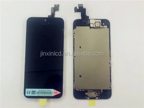 5s lcd with small parts black