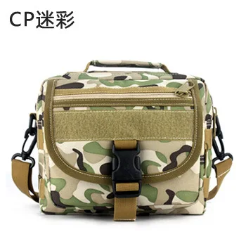 MOLLE горизонтальная армейская Повседневная маленькая сумка для рук и мессенджер