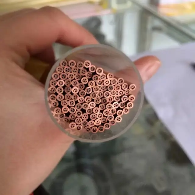 

copper tube for EDM drilling machine , copper multi hole tube 2.0*400mm, copper electrode tube