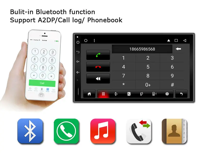 Perfect SMARTECH 2 Din Android Auto Radio GPS Navigation For TOYOTA Land Cruiser Prado 120 Support Original JBL Amplifier System 9