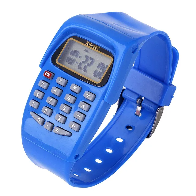 led calculator watch