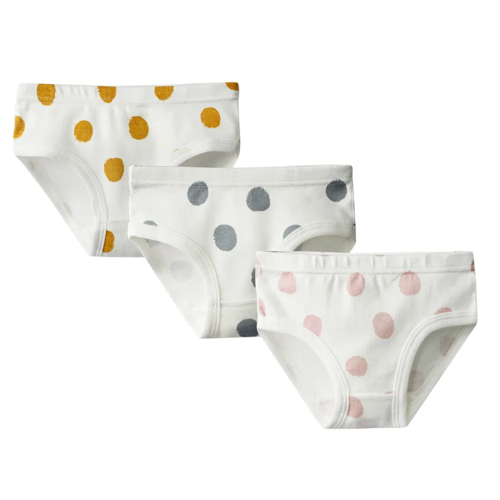 

SAGACE Cotton Children Underpants 3PCS Baby Girls Print Underwear Soft Short Panties Children Baby Girls Kids Underwear