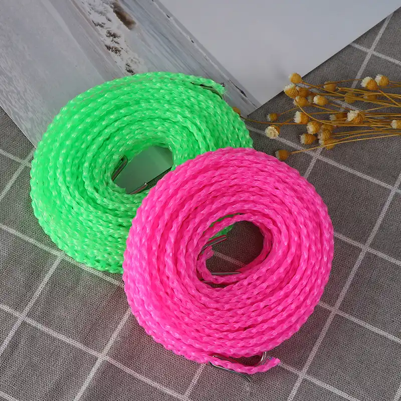 Outdoor travel clothesline laundry non-slip washing clothes line rope solidPRUK