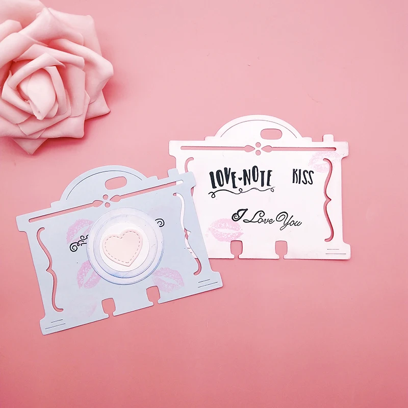 

METAL CUTTING DIES 2018 NEW Camera memory dex Rolodex Cutting die for Scrapbook paper craft card album punch knife art cutter