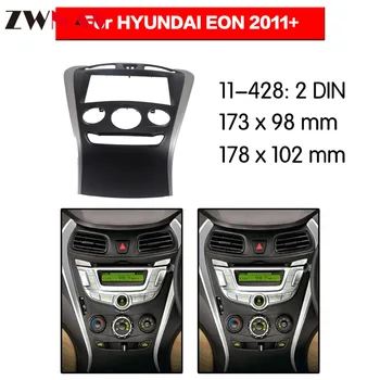 

Car DVD Player frame For 2011+ HYUNDAI EON, 2DIN Auto AC Black LHD RHD Auto Radio Multimedia NAVI fascia