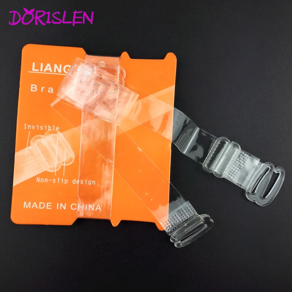 Adjustable Invisible Transparent Clear Bra Straps 20pairs/lotclear bra