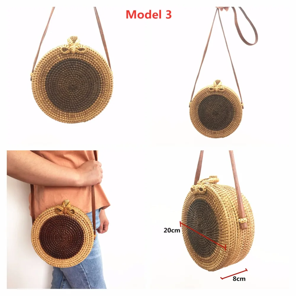 model 3 straw bag