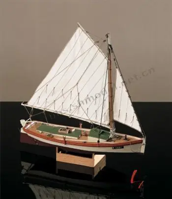 beginner level 1:35 laser cut wooden sail ship model