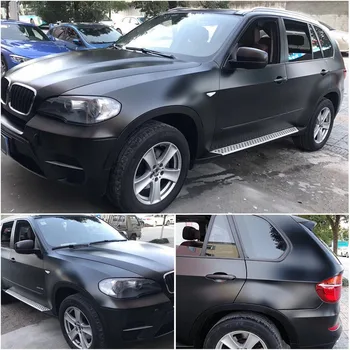 

Car Styling Flash Black Lightning Metallic Metal Vinyl Wrap Foil Film For Car Sticker Decal Air Bubble Free