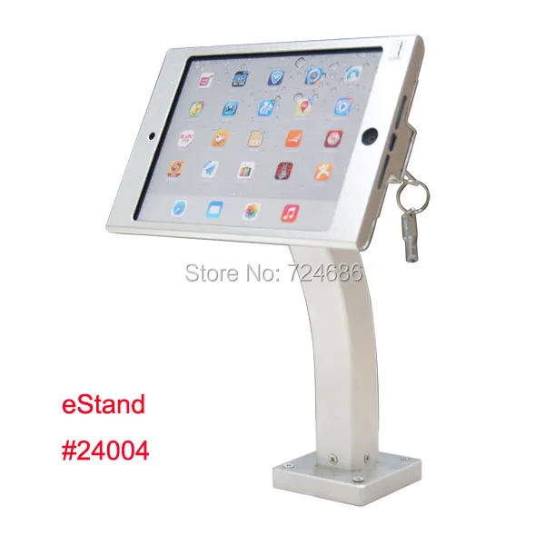

for mini iPad wall mount metal frame bracket mounting anti-theft locked enclosure desktop kiosksecure holder foothold