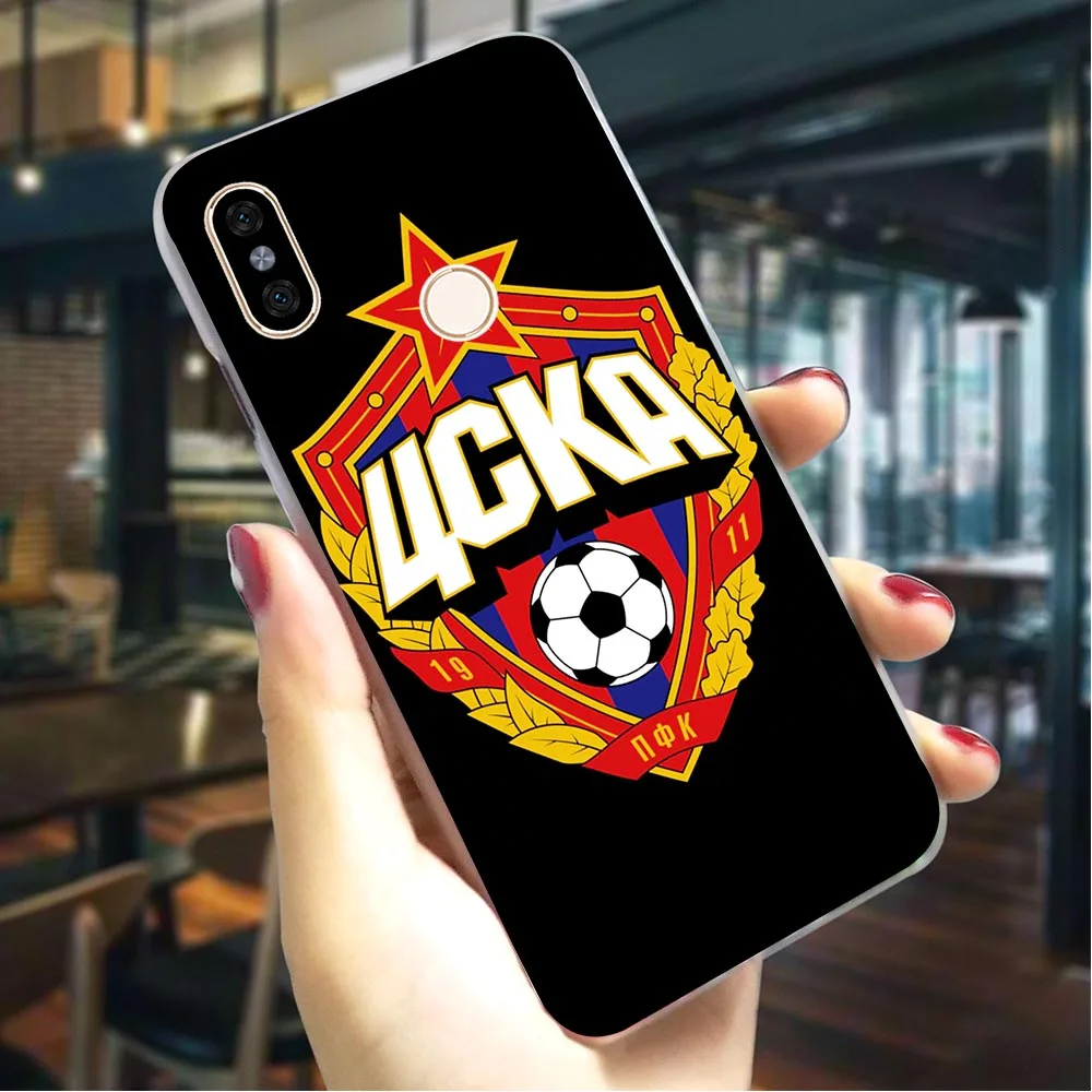 

Hard Cover for Xiaomi Mi 8 SE PFC CSKA Moscow Case for Xiaomi Mi 8 Cases A1 A2 Lite 6 F1 Back Covers Protective