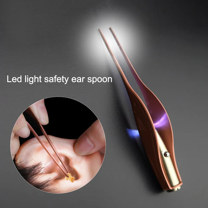 1 Pcs Ear Picks Children Led Light Ear Cleaning Tool for Ear Hygiene