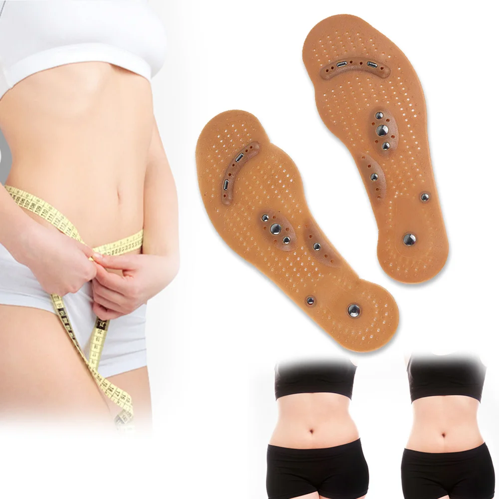 KOTLIKOFF Magnetic Therapy Slimming Insoles for Weight Loss Foot Massage Health Care Shoes Mat Pad Acupuncture Massaging Insole KOTLIKOFF Magnetic Therapy Slimming Insoles for Weight Loss Foot Massage Health Care Shoes Mat Pad Acupuncture Massaging Insole