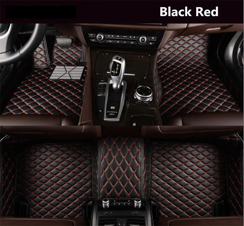 

For HYUNDAI ix35 2018 Auto Floor Mats Foot Step Mat High Quality Brand New Embroidery Leather