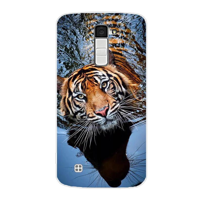 Чехол для LG K10, чехол для LG K10 K420N K430, мягкий чехол для телефона LG K 10 K10 LTE K430ds, силиконовый чехол из ТПУ s - Цвет: Армейский зеленый