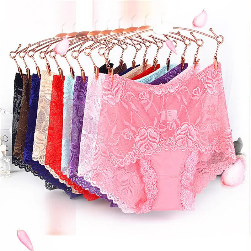 L XL XXL Lace Women Underwear Brand New Plus Size Seamless Ladies Sexy