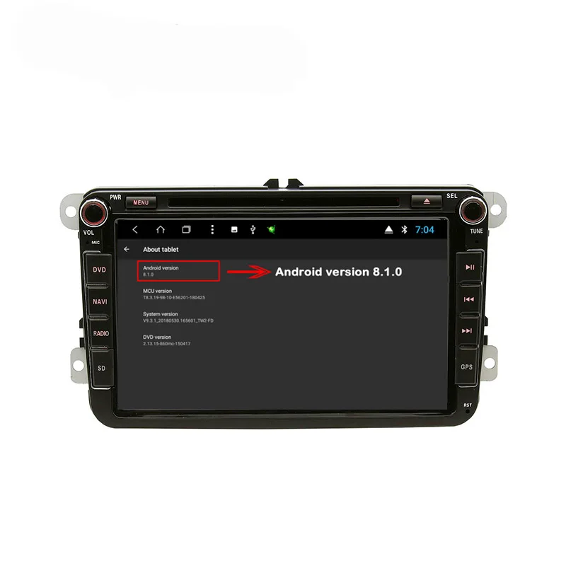 SMARTECH 2 Din VW Android 8.1 Stereo Autoradio 8 Core 2G RAM 32G ROM 2Din Car DVD Player For VW Skoda POLO GOLF PASSAT CC JETTA SMARTECH 2 Din VW Android 8.1 Stereo Autoradio 8 Core 2G RAM 32G ROM 2Din Car DVD Player For VW Skoda POLO GOLF PASSAT CC JETTA