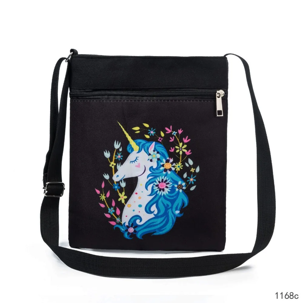StoryMaker Handbag Unicorn 3D Printed Women Shoulder Bag Female Summer Beach Bag Shoulder Lady Bag