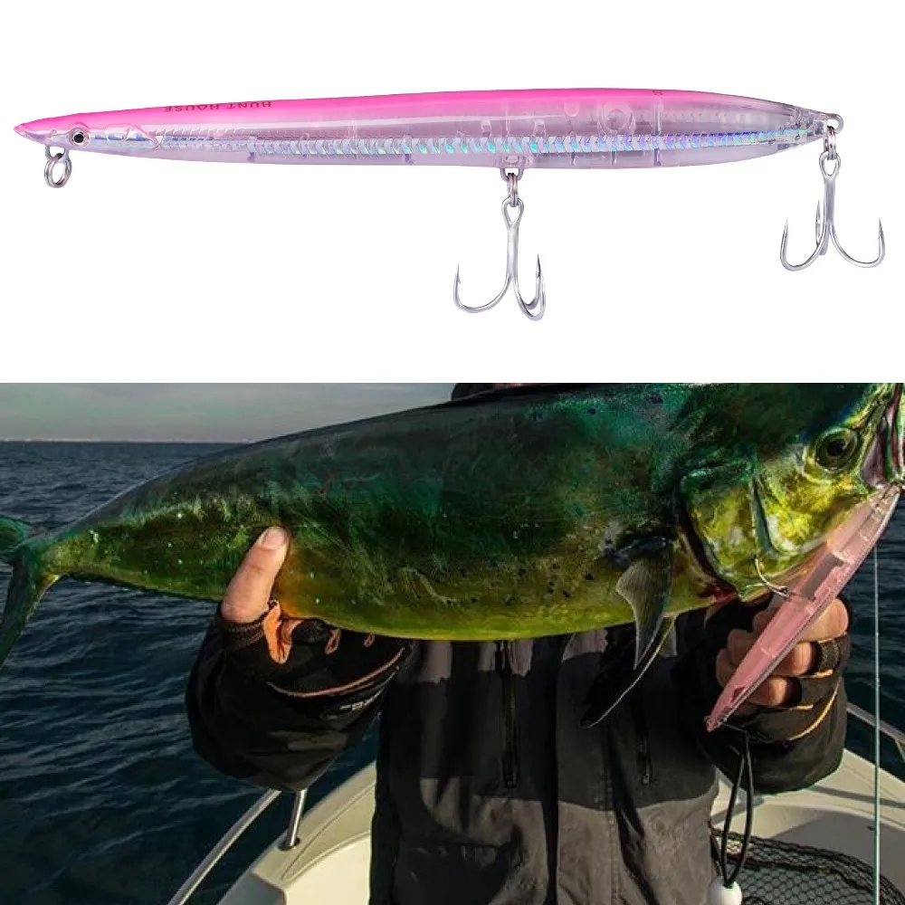 

hunt house leurre stickbait pencil lure sea fishing lure hard bait sinking floating baits SANDEEL SURF WALKER needle fish