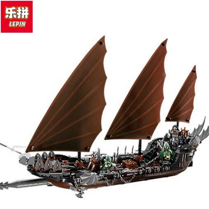 

Lepin New 16018 Genuine The lord of rings Series The Ghost Pirate Ship Set Building Block Brick Toys