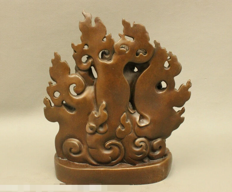 

S0470 8 Exquisite Pure Bronze Palden Lhamo Deity Ride Sheep Buddha Tibet Tantra Statue