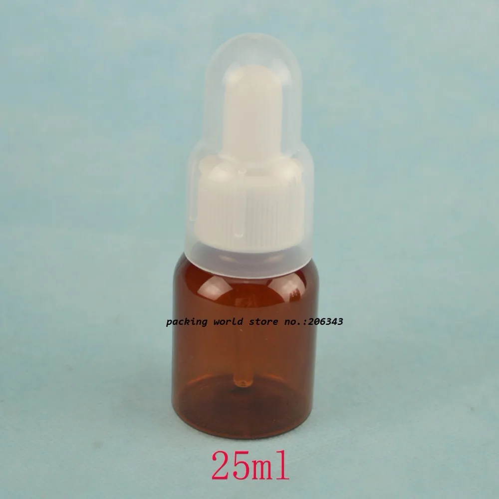 Пластиковая бутылка для эфирного масла сыворотки жидкости пипетки 25 мл|bottle