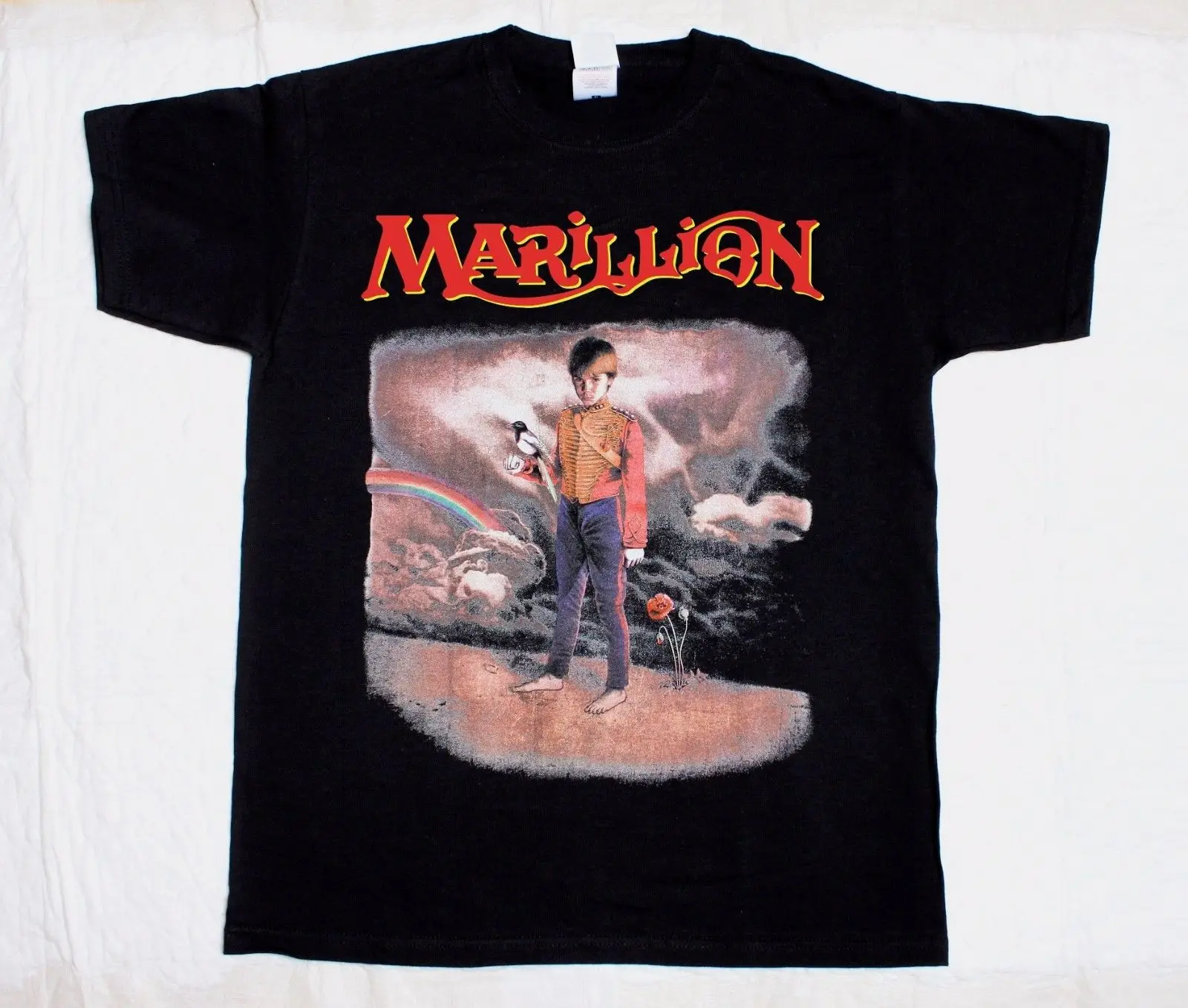 MARILLION MISPLACED CHILDHOOD ➅ NEW BLACK T-SHIRT Fashion Style Men T Shirts 100% Cotton Classic cheap wholesale | Мужская одежда
