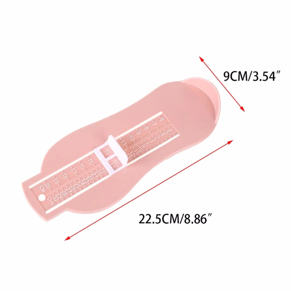 Дети младенческой ноги измерительный прибор размер обуви измерительный пластиковый линейка устройство дети 6-20 см