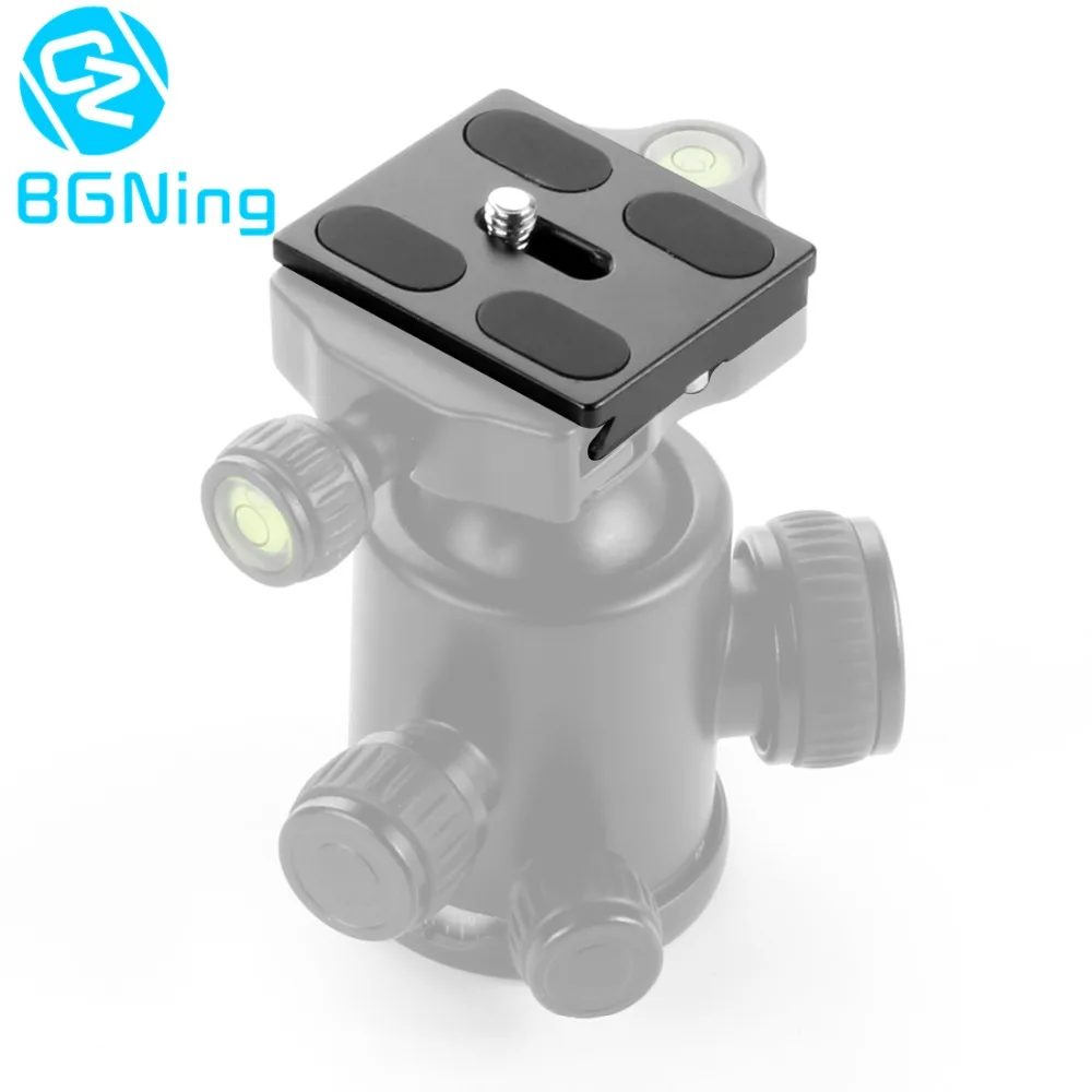 

CNC Universal Quick Plate for DSLR Camera Tripod Monopods Mount Adapter with 1/4 Screw Quick Release Board Photo Studio Kit