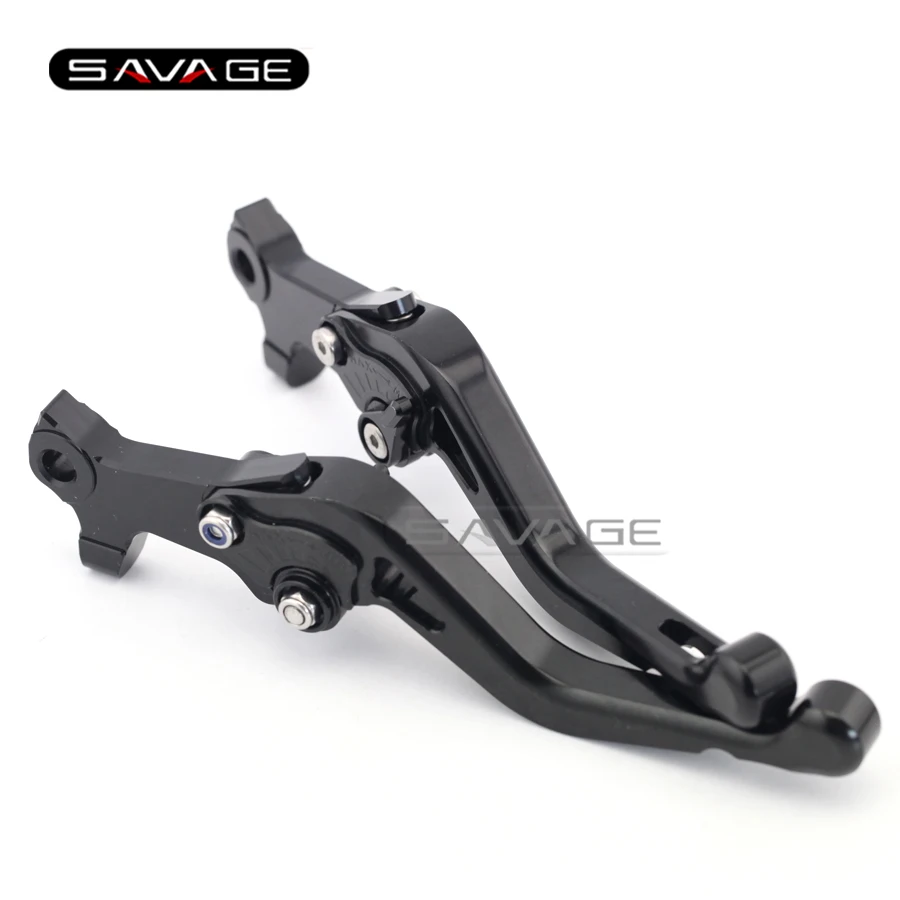 

For GILERA/PIAGGIO Beverly 125/250/400 rst/tourer/eu3 Black Motorcycle Aluminum Adjustable Short Left Right Brake Levers