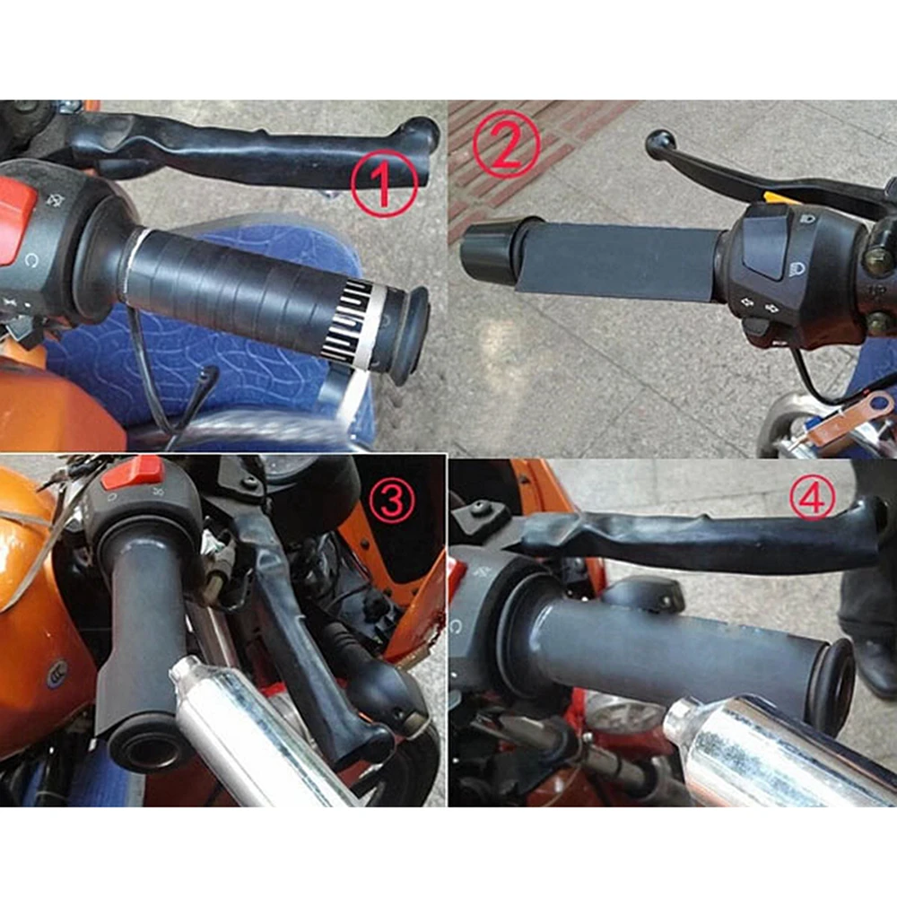 Универсальный 12 В ATV Мотоцикл Скутер руль ручки с подогревом грелки быстрый нагрев(3 переключатель
