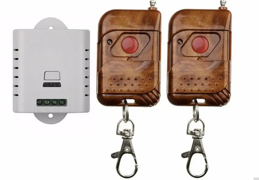 

85V 110V 120V 220V 250V 1CH 1* Receiver +2* Transmitter RF Wireless Remote Switch teleswitch Momenrary Toggle Latched Adjustable