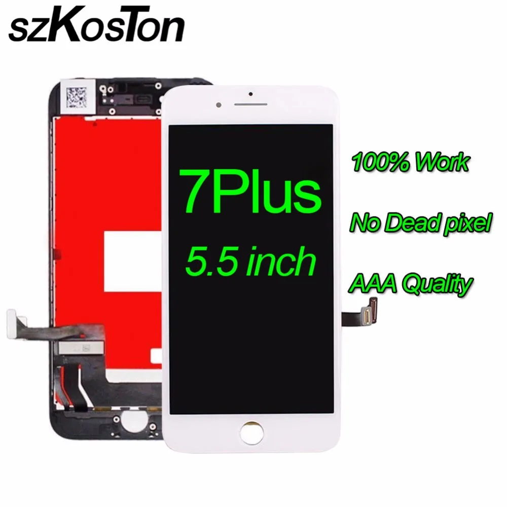 

100% Tested For Iphone 7 plus Lcd Screen Display 5.5 inch For Iphone7 plus lcd Sscreen and touch digitizer assembly Wtih tool