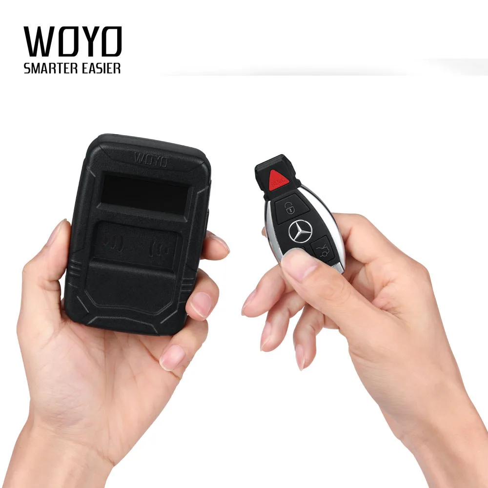 

WOYO Auto car Remote Control Tester Tool Diagnosis All Types of Infra Red (RF) Radio Frequency 10-1000MHZ Remote Control Tester