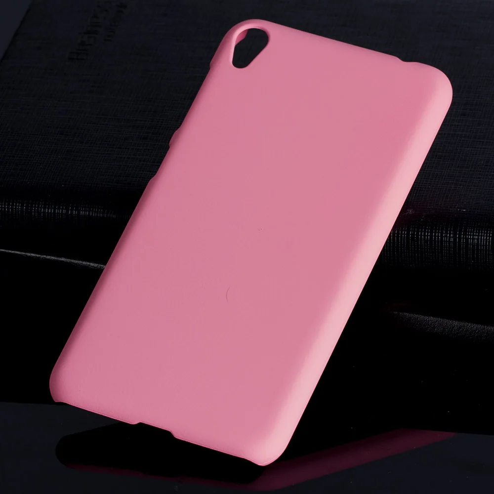 Матовая Пластик Coque 5.0For Asus Zenfone Live Zb501Kl чехол для Asus Zenfone Live Zb501Kl телефона чехол-лента на заднюю панель - Цвет: Pink