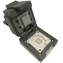 emmc153 customized test adapter IC size 11.5*13 BGA153 burn in socket with clam-shell adapter emmc153 customized test adapter IC size 11.5*13 BGA153 burn in socket with clam-shell adapter