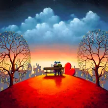 Сопроводительная жизнь Искусство Ручная роспись креативная цифровая картина маслом 24 Цвета Пигмент Кисть DIY живопись по номеру