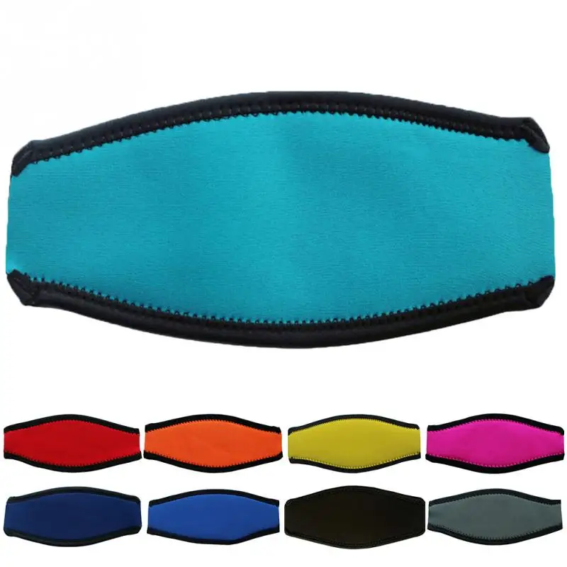 

Scuba Diving Mask Head Strap Cover Mask Padded Protect Long Hair Band Strap-Wrapper For Diving Swimming Added Comfort Equipment