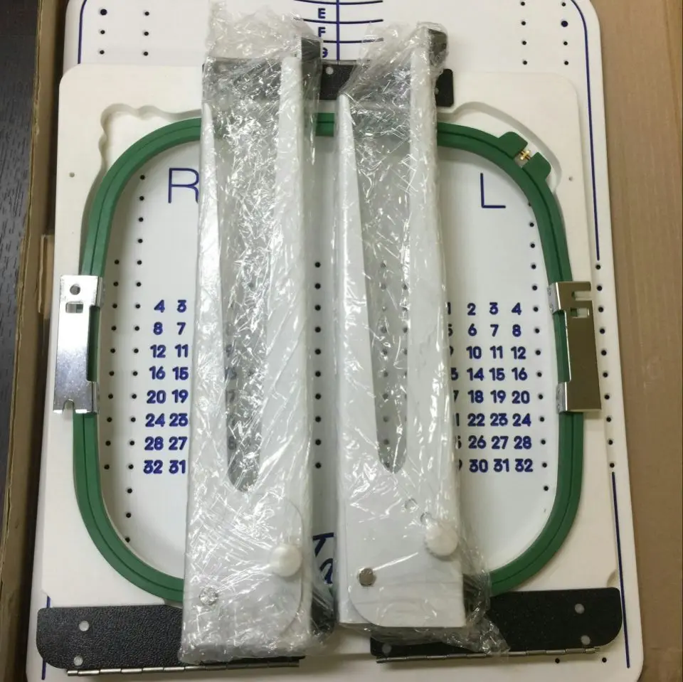 

Tajima SWF Happy Hoop Talent R30X30cm fixture Kit included R30cm Fixture and Freestyle Arm and TSquare Pocket Ali gnment Guide