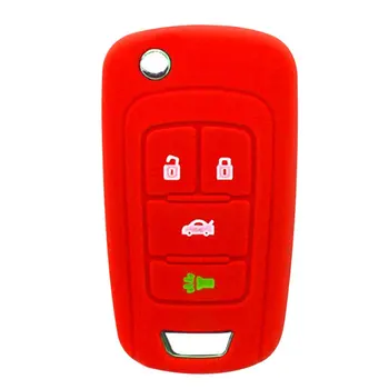 

4 Button Car Remote Control Silicone Protective Sleeve Case for Buick Regal Remote Control Cover Wear Resistant