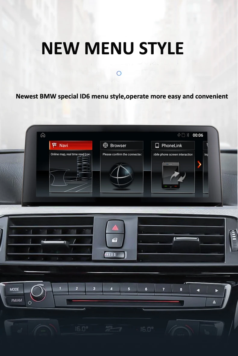HFCYJIA 10,2" Android 9,0 Автомобильный мультимедийный экран для BMW E90 E91 E92 E93 головное устройство стерео 2+ 32 Гб ram wifi BT ips сенсорный экран AUX