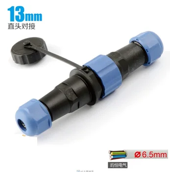 

5A/230V Waterproof Electric Plug Cable Wire Connector Socket Welding Type3pins /7pins Circular Connector Adapter