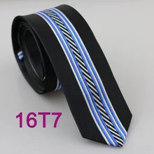 YIBEI Coachella классические черные Gravatas Masculinas Серебристые королевские синие полосатые тонкие жаккардовые галстуки из микрофибры тканый галстук