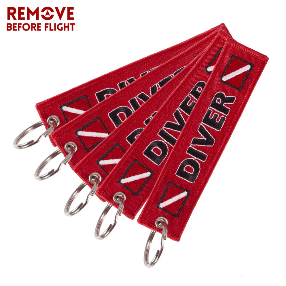 diver key chain