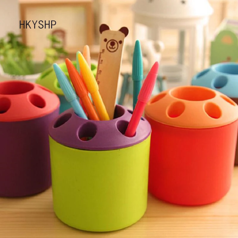HKYSHP New cute and creative couple of love pen holder Toothbrush
