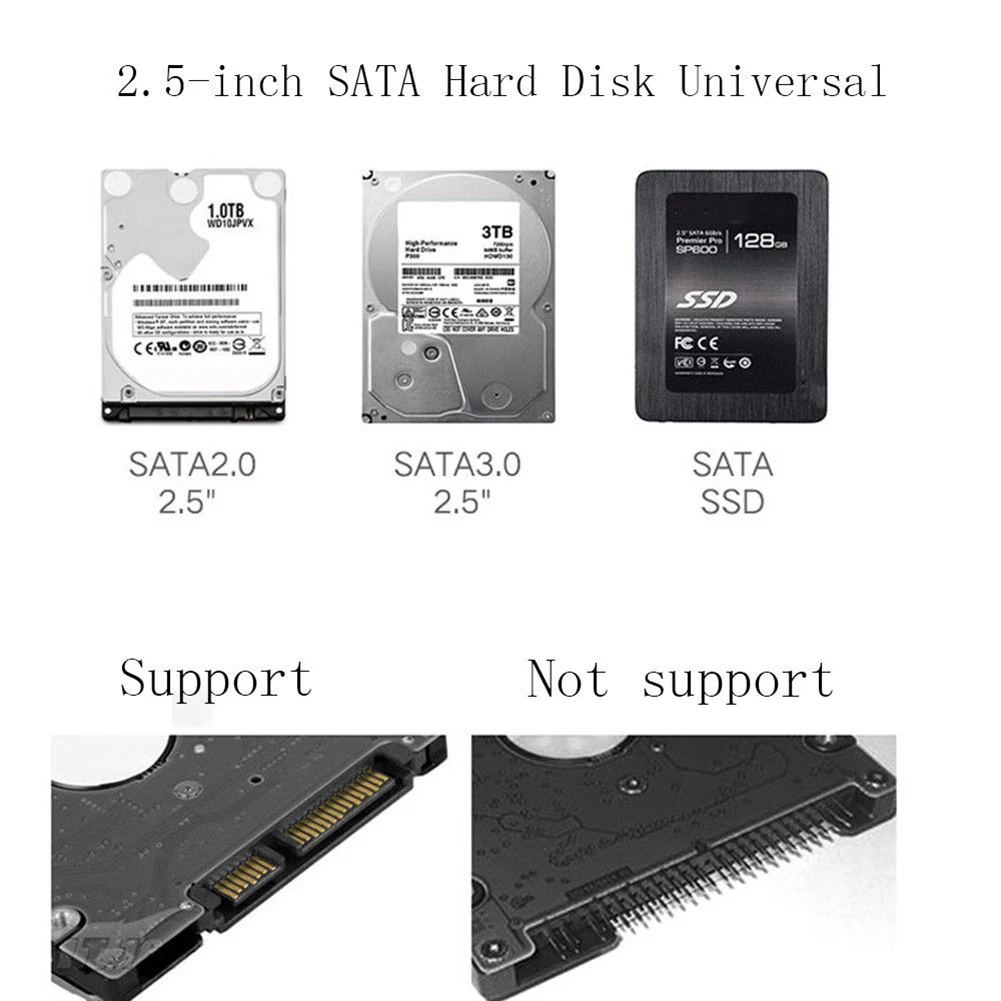 Тонкий портативный USB 3,0 SATA 9,5 мм Внешний оптический диск чехол Коробка для ПК ноутбук